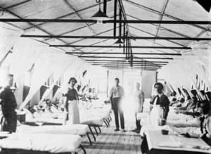 Hospital at Basra 1917