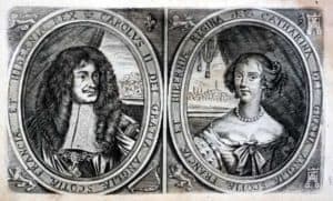Charles II and Catherine de Baganza