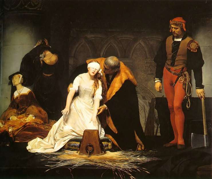 The execution of Lady Jane Grey, Paul Delaroche WKPD