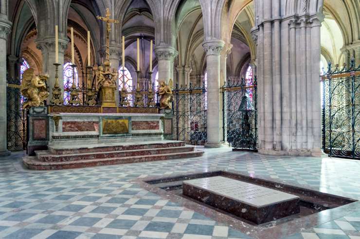 King William I's tomb, Church of Saint-Étienne, Abbaye-aux-Hommes, Caen. Licensed under the Creative Commons Attribution-Share Alike 4.0 International license