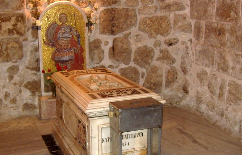 La tumba de San Jorge, Israel (PD)