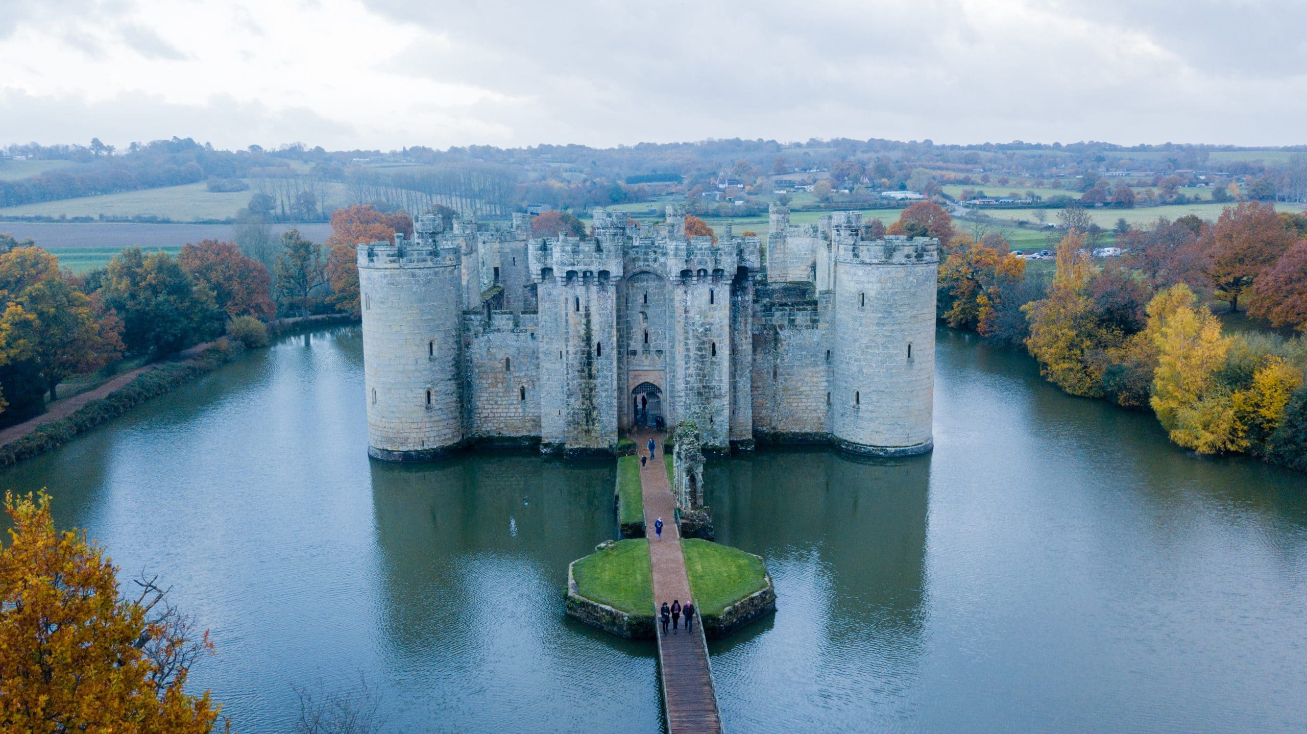Bodiam Castle Plan Bodiam Castle Plan
