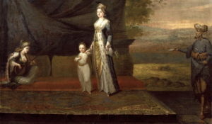 Lady Mary and son Edward in Turkey