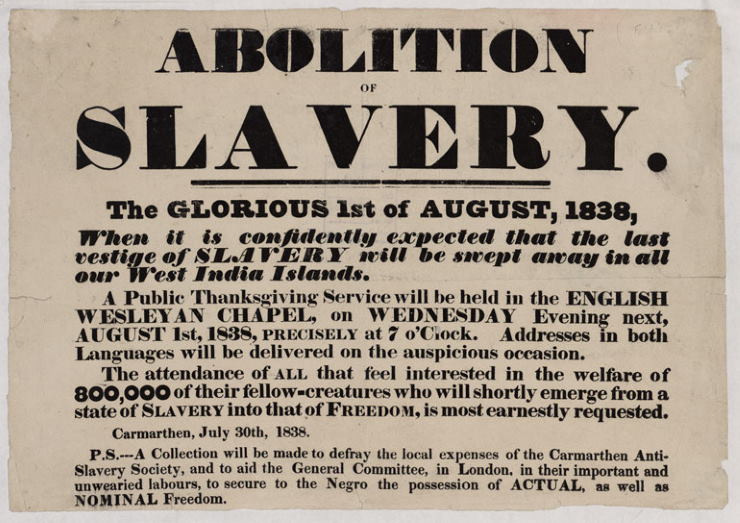 abolition of slavery essay