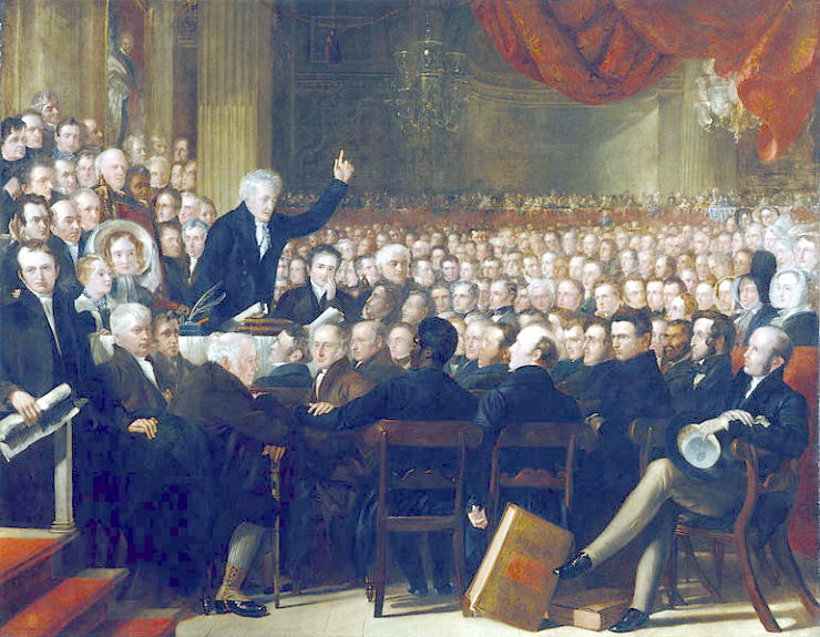 The Anti-Slavery Society Convention 1840.