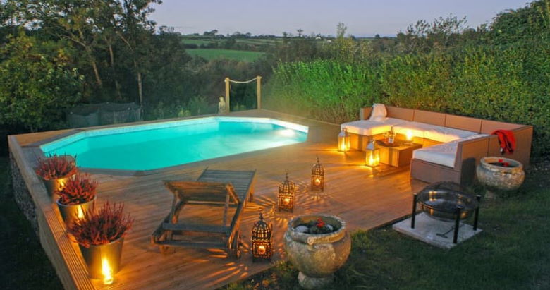 cottage with private pool