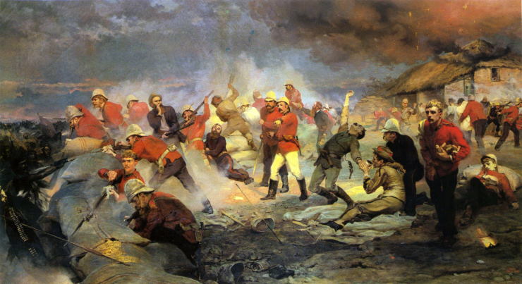 'The Defence of Rorke's Drift' by Lady Butler