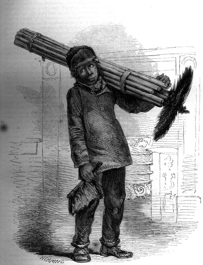 Chimney Sweeps and Climbing Boys Historic UK