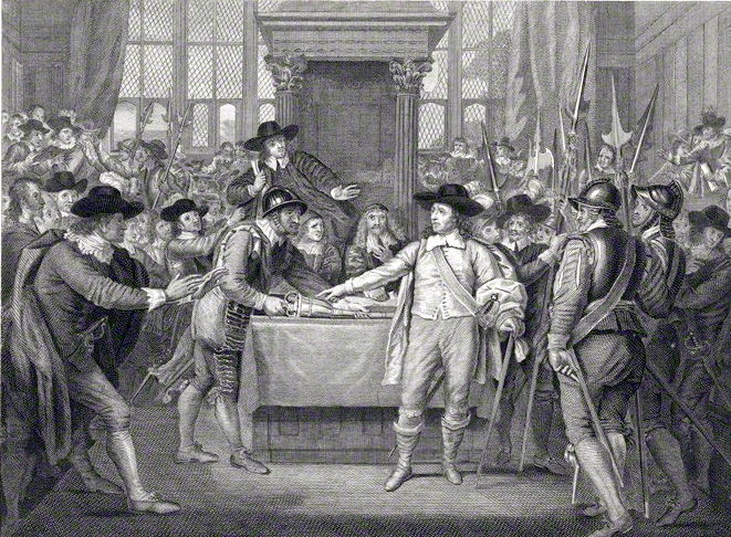 Cromwell dissolves the Rump Parliament