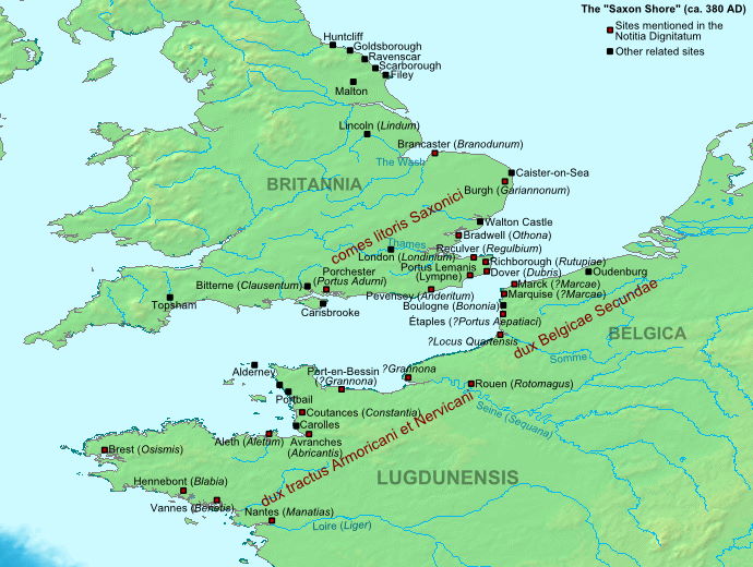 The Saxon Shore Forts Historic UK