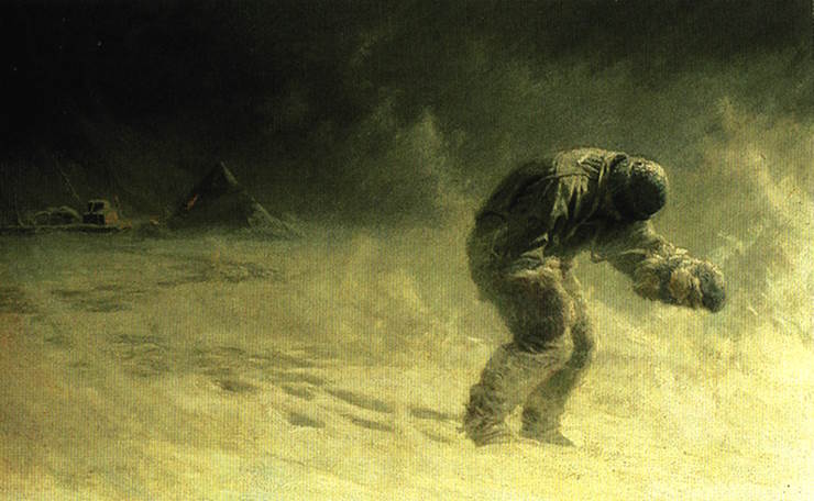 A Very Gallant Gentleman, John Charles Dollman (1913)