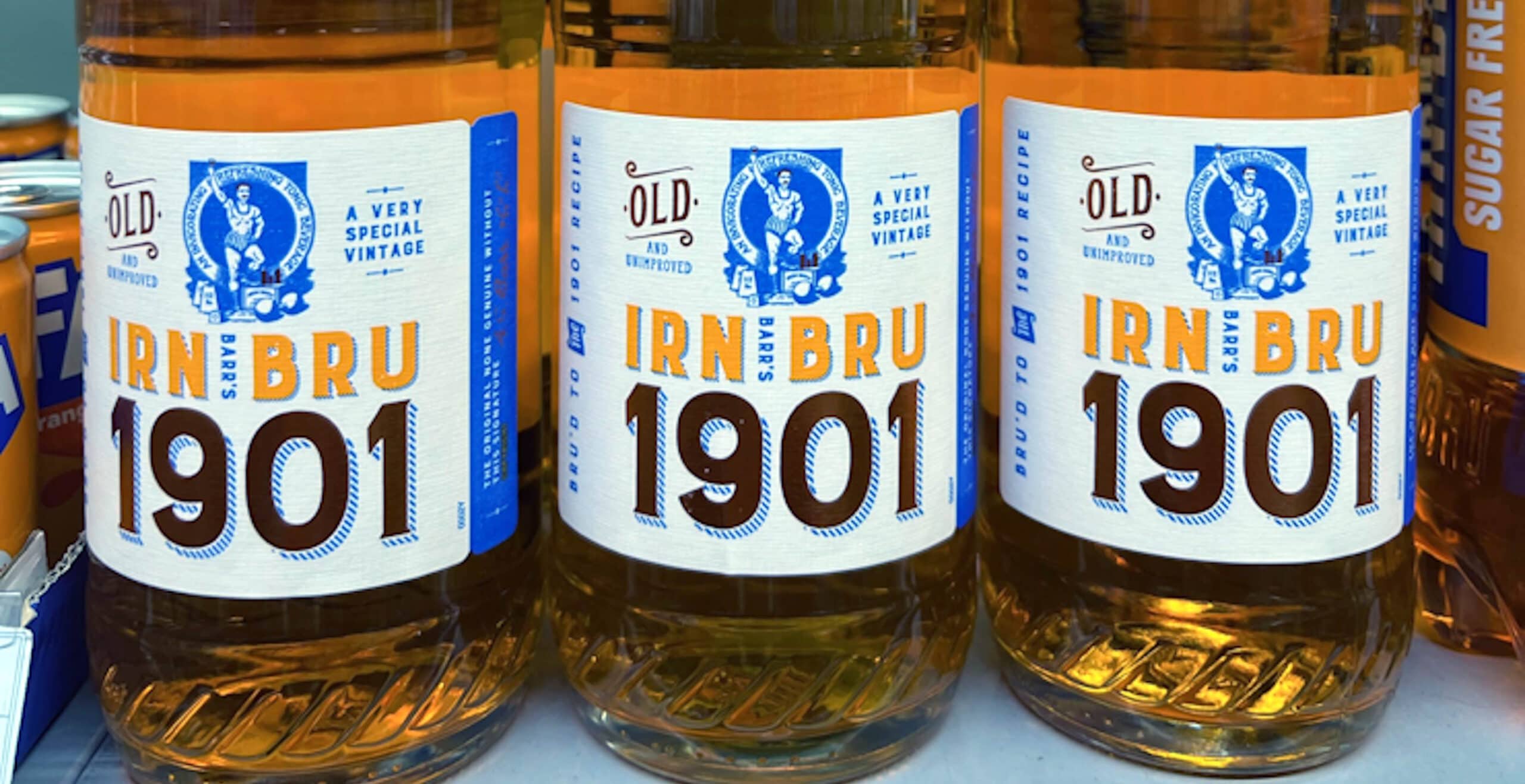 IRN BRU Made In Scotland From Girders Historic UK