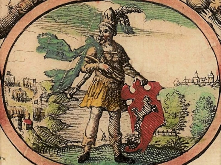 Hengist, King of Kent.