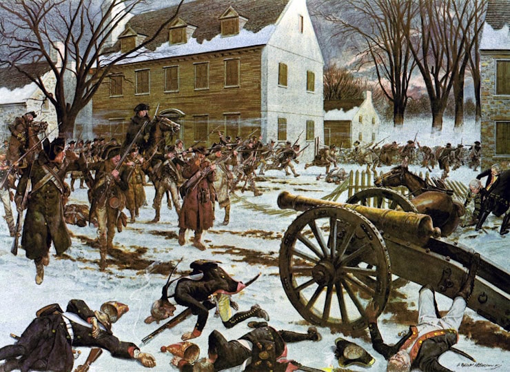 Battle of Trenton. Wikipedia Commons