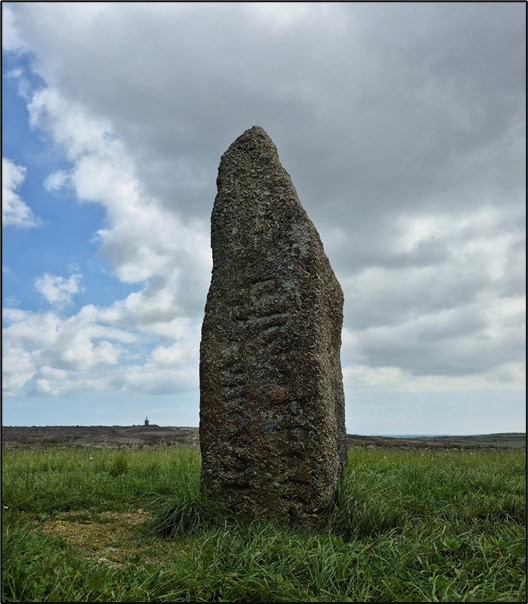 Men Scryfa. Its Dark Age inscription is visible here, though now illegible to the naked eye. Photo by Mike Edwardson.