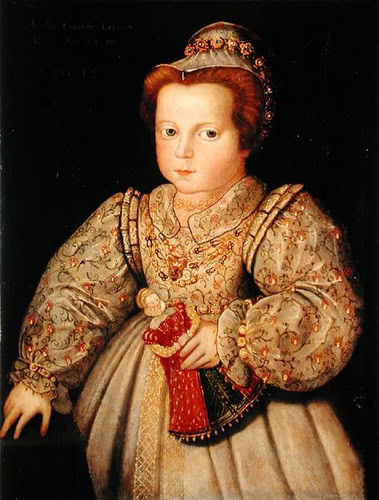 Lady Arbella Stuart as a toddler. WC.PD.