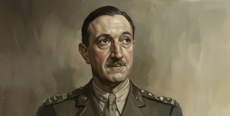 Alfred Daniel Wintle. AI image.