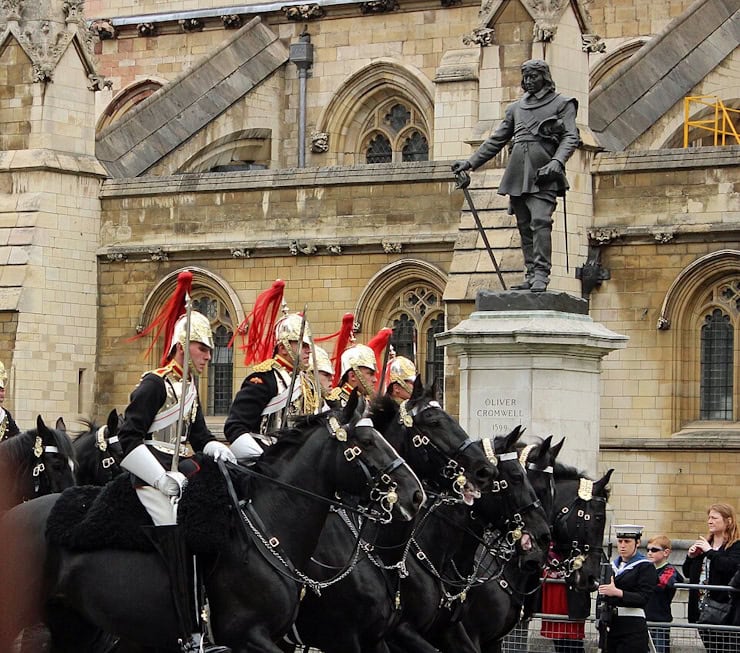 Household Cavalry, State Opening of Parliament WC PD.