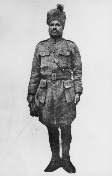 Rissaldar Badlu Singh, VC. WC PD.