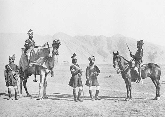 5th Bombay Cavalry (Scinde Horse)c.1895. WC PD.