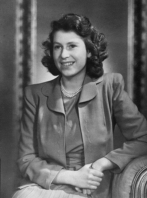 Princess Elizabeth, 1943. WC PD.