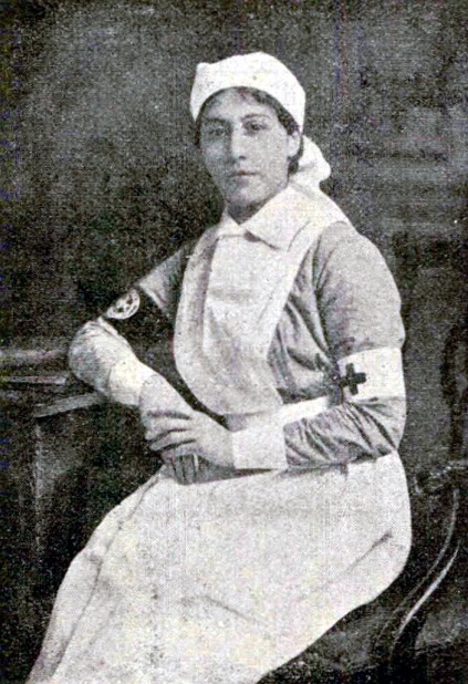 Princess Sophia Duleep Singh as a nurse during World War I. WC PD.