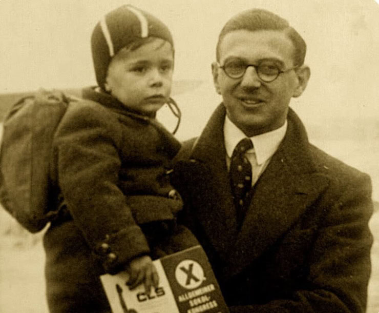 Nicholas Winton in 1938, by the Associated Press. WC PD.