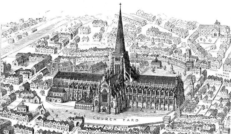 St Paul's Cathedral. WC PD.