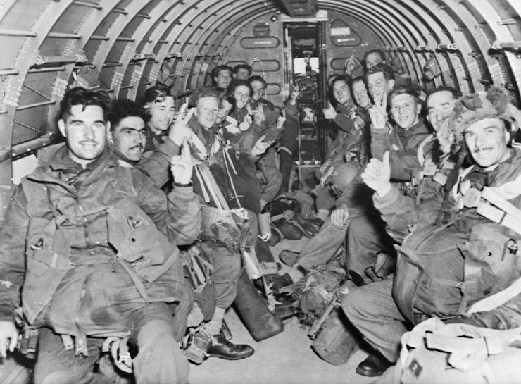 British paratroopers, 1st Airborne Division, Operation Market Garden. WC PD.