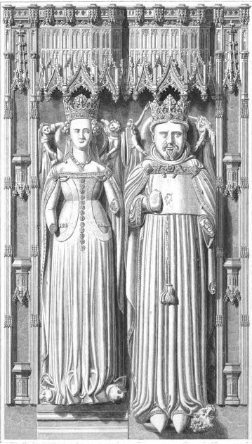 Tomb of Joan of Navarre and King Henry IV, Canterbury Cathedral. WC PD.