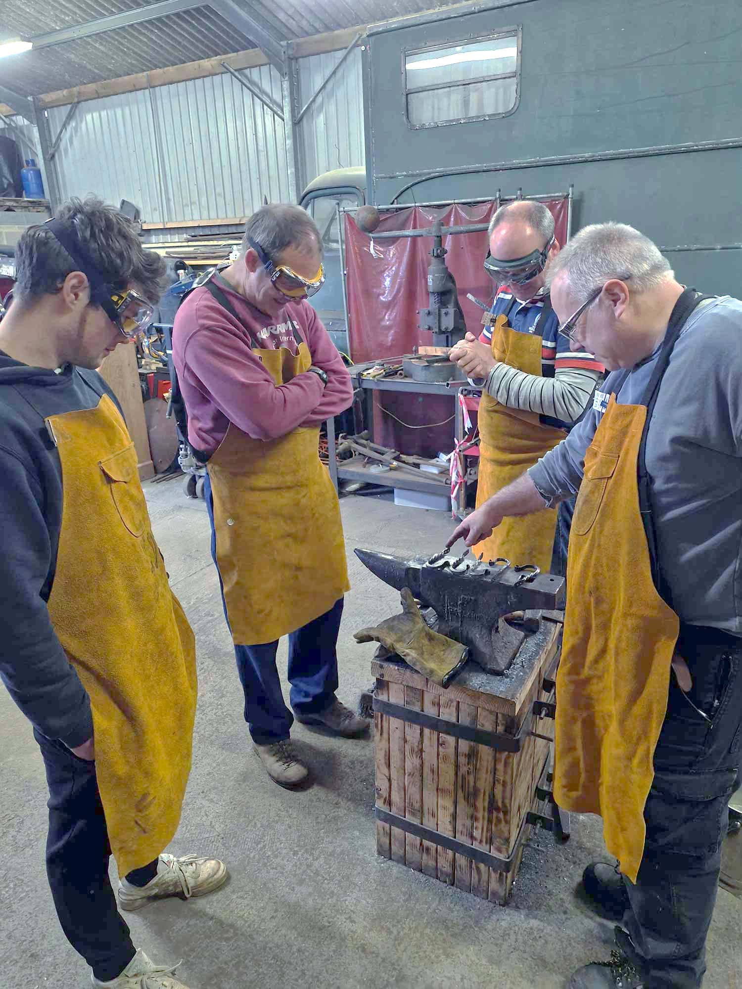Blacksmithing Experience Day. Photo: Soulful Iron.