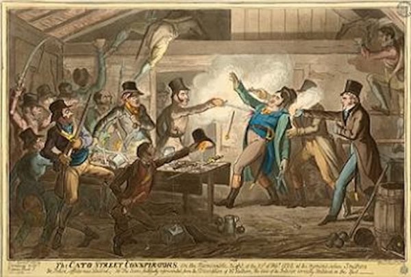 Cato Street Conspiracy. WC PD.